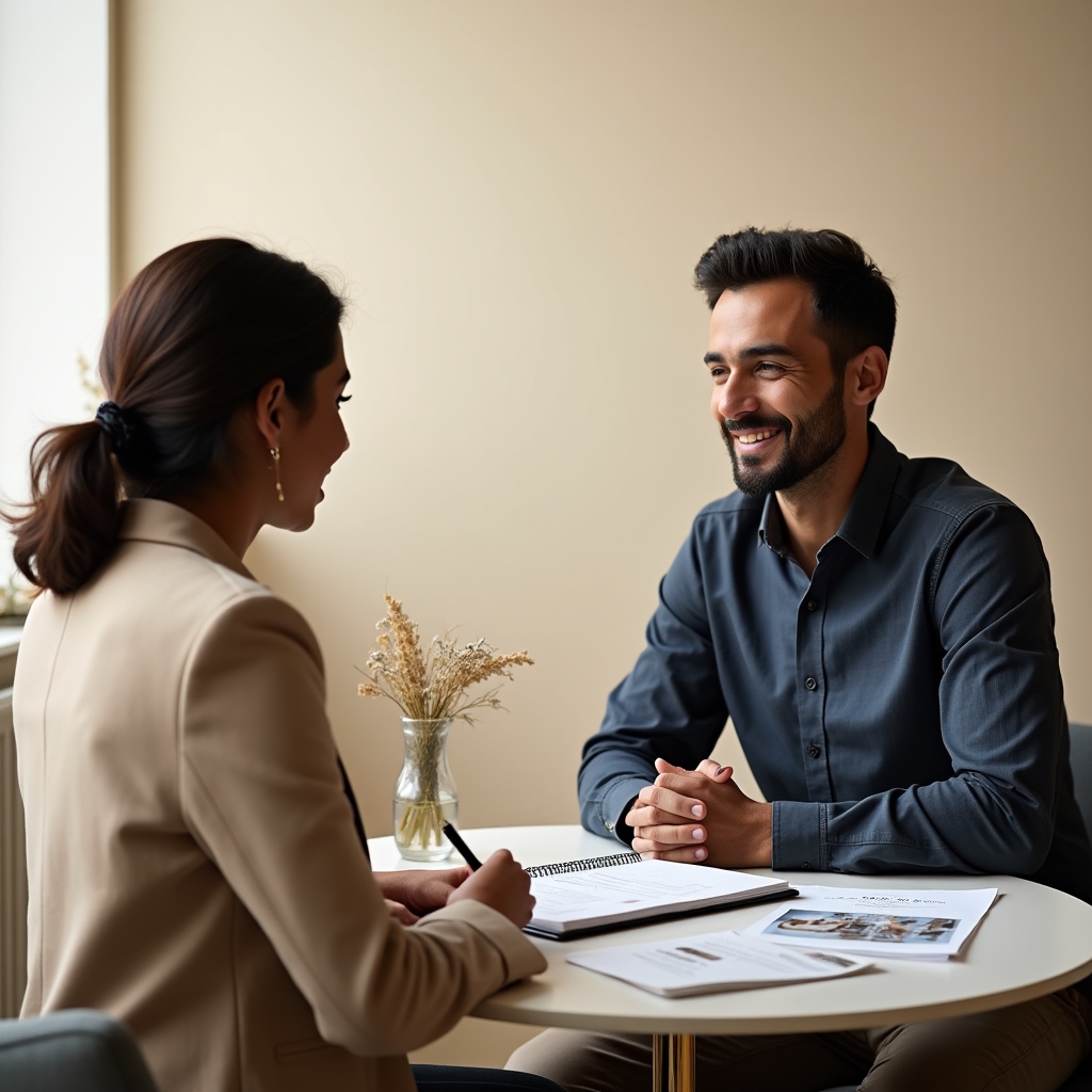 Incontro di consulenza per la pianificazione di un evento privato